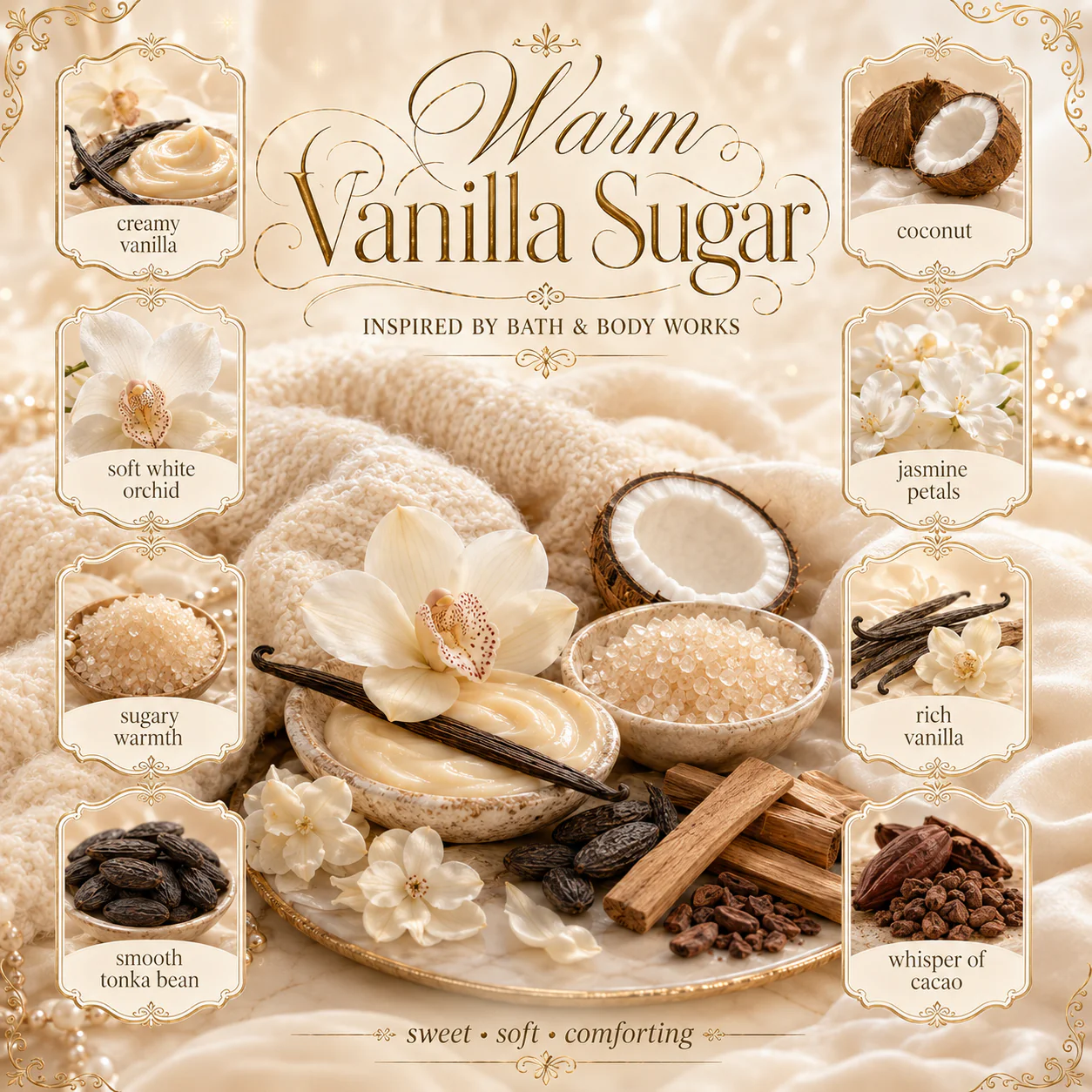 HSBS Inspired by Warm Vanilla Sugar (Bath & Body Works)