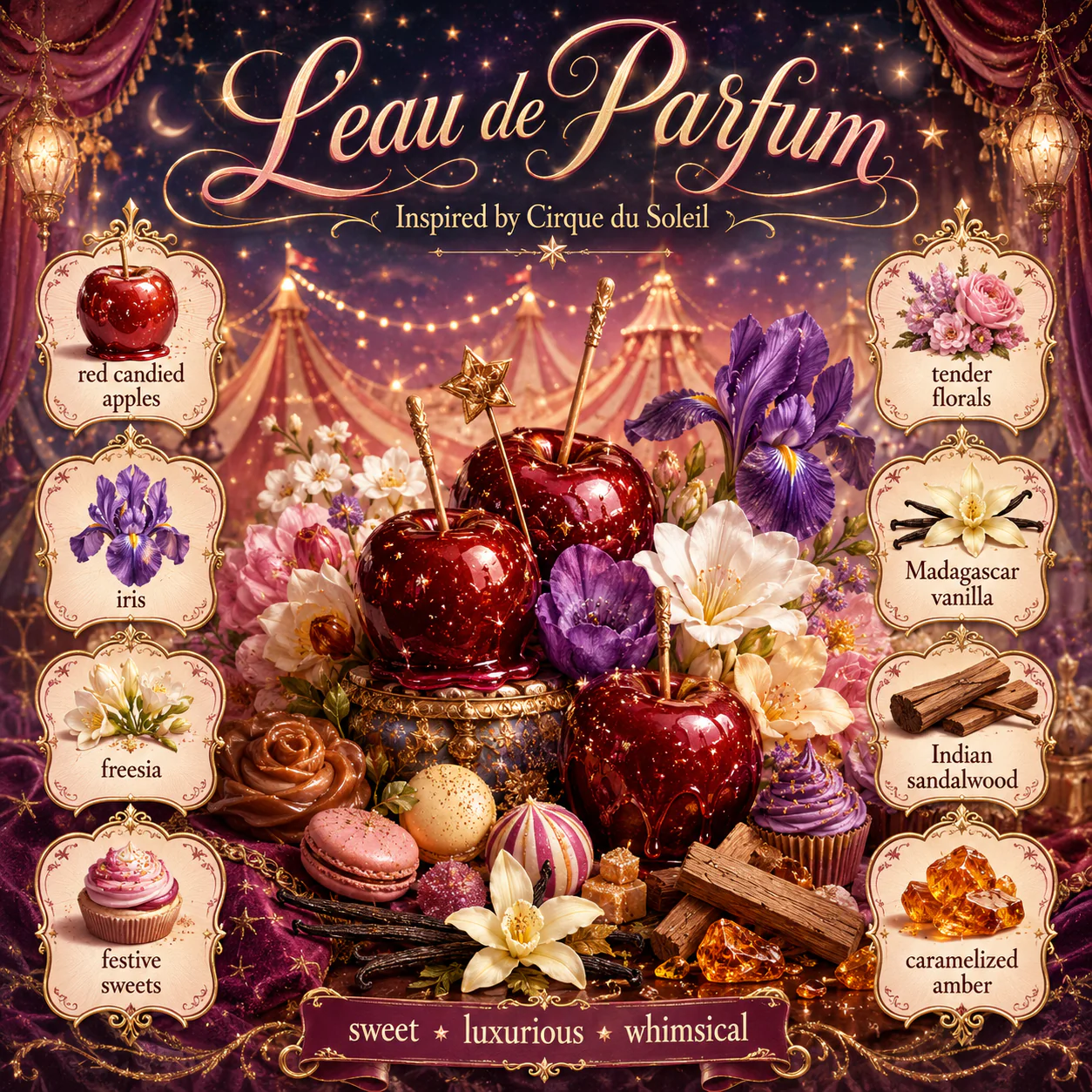 HSBS Inspired by L'eau de Parfum (Cirque du Soleil)